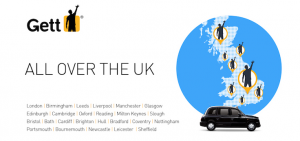 gett uk cities