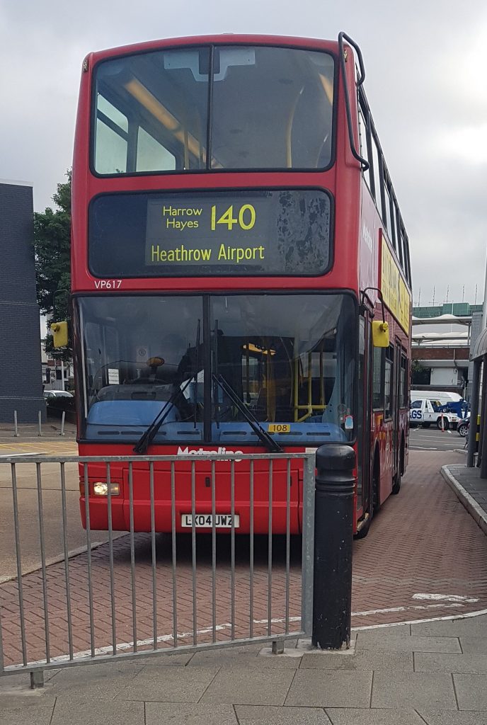 London Bus at LHR