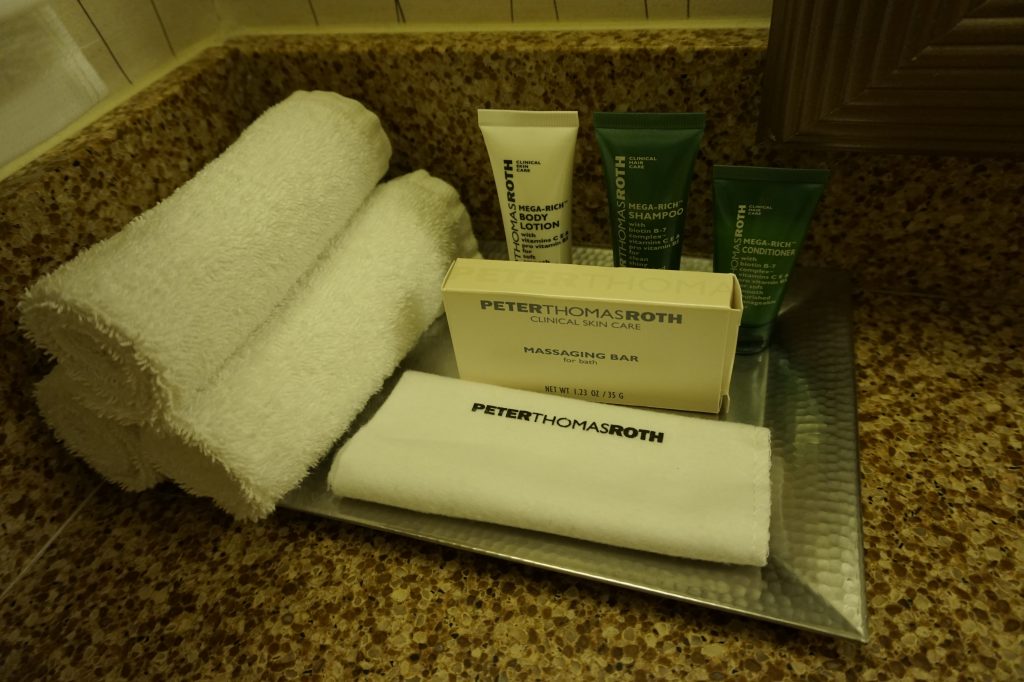 Hilton LAX Toiletries