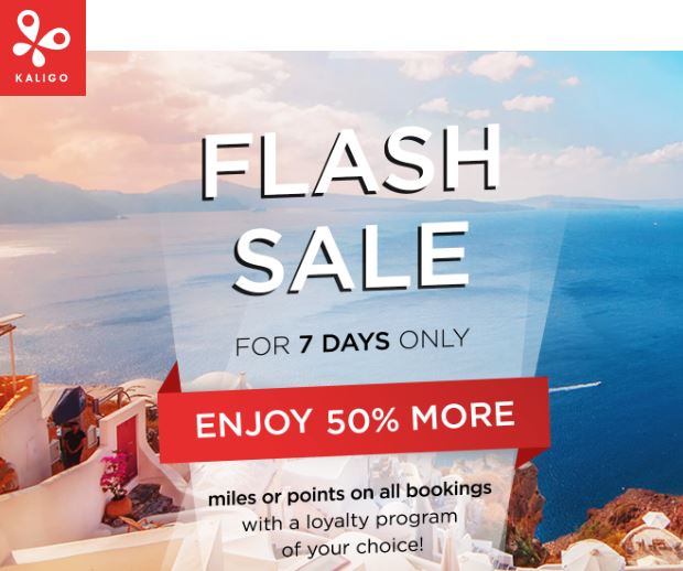 Flash Sale - 50% bonus miles or points on hotel bookings - InsideFlyer UK