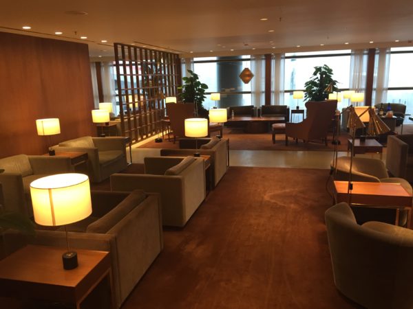 Cathay Pacific The Pier First Class lounge