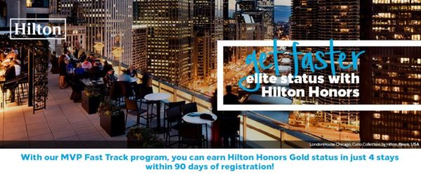 Free Hilton breakfast