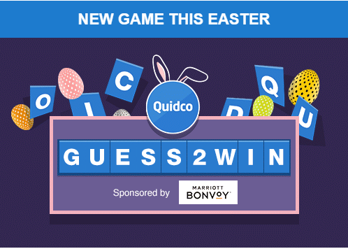granske pie er der New Quidco Game 'Guess 2 Win' Offering 45,000 Cash Prizes... - InsideFlyer  UK