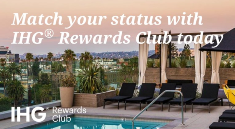 New Ihg Rewards Club Status Match Available Including Top Tier