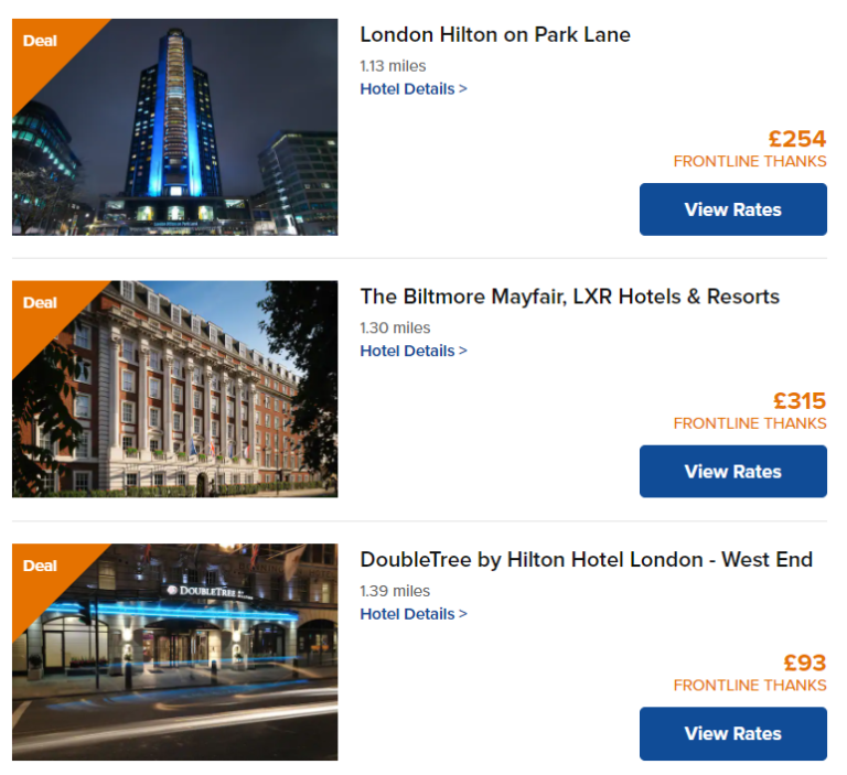 BIG Additional Hilton Discounts For All "Key Workers" InsideFlyer UK